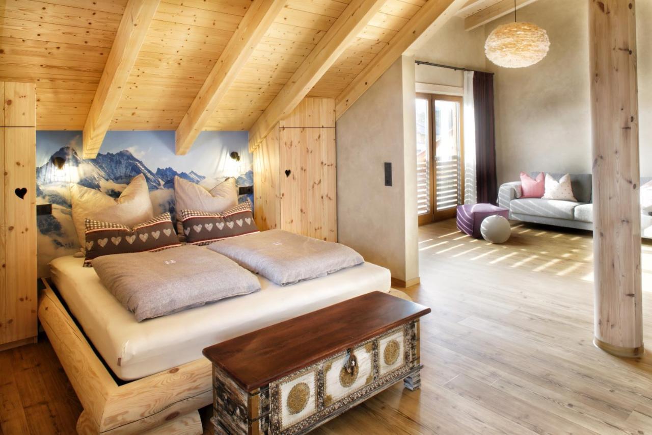 "Allgaeu-Herzl" Alpenchalet Fuer Zwei Ruckholz Exteriör bild