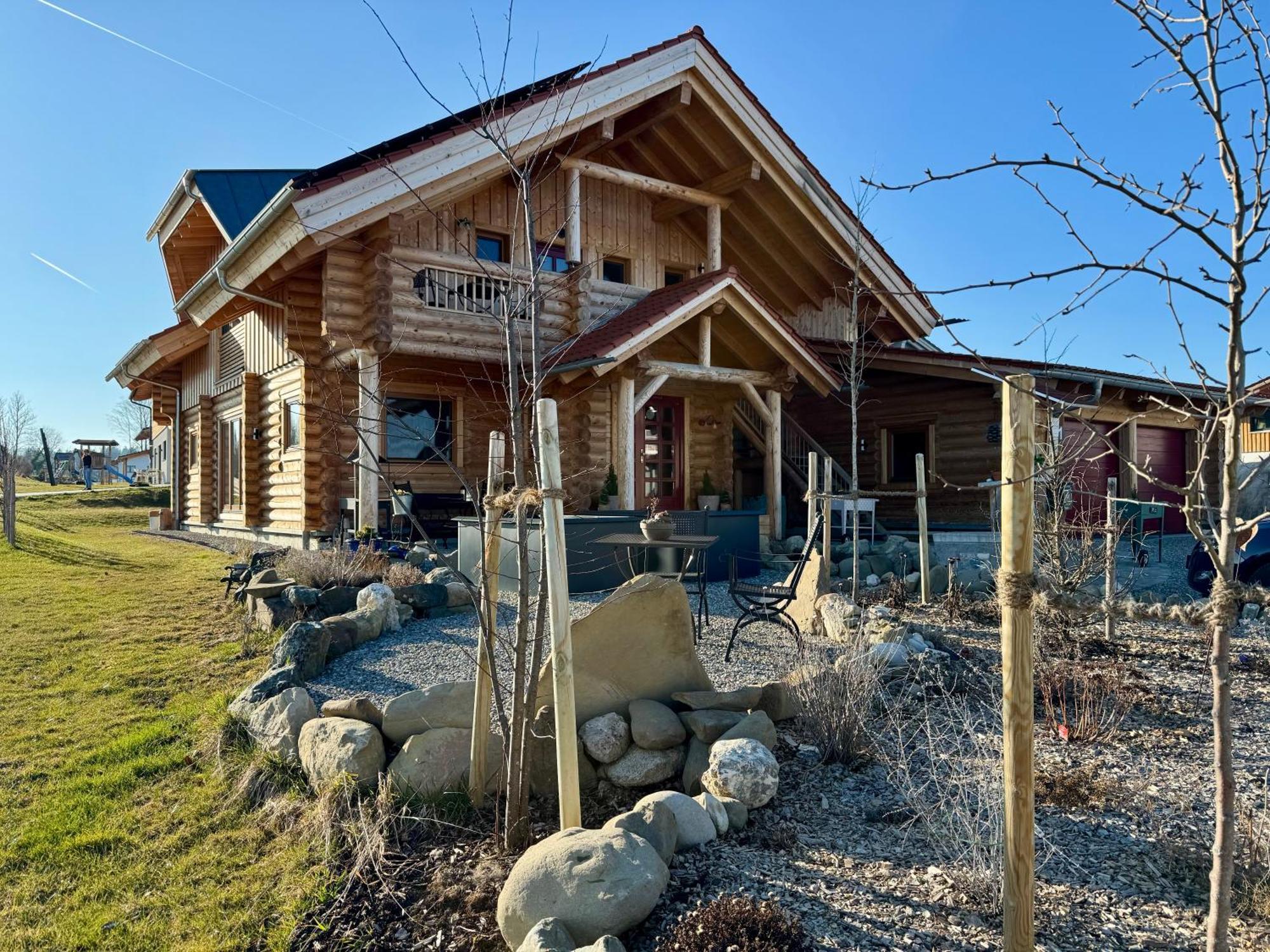 "Allgaeu-Herzl" Alpenchalet Fuer Zwei Ruckholz Exteriör bild